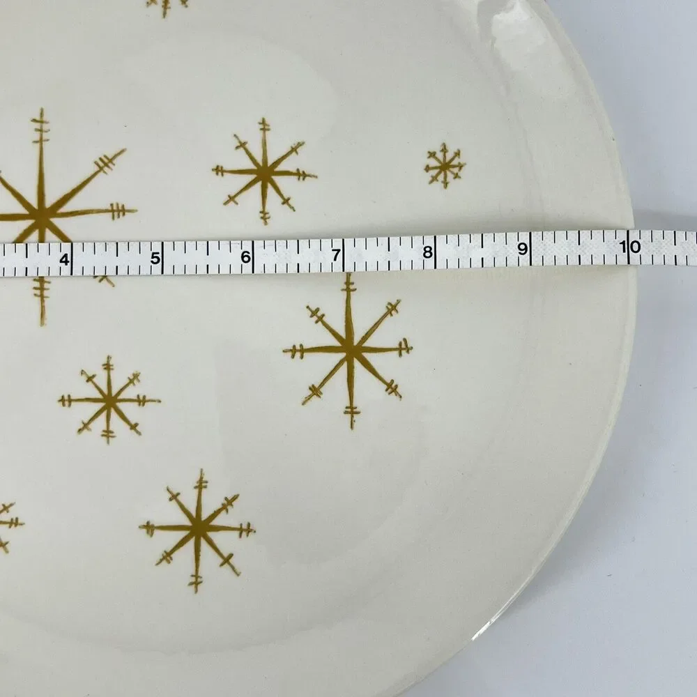 Mid Century Modern Star Glow Royal China Ironstone 10